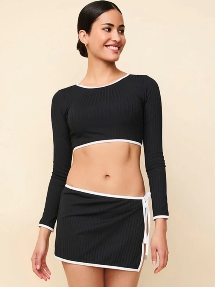 Solid & Striped Nola Ribbed Rashguard